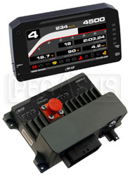 Click for a larger picture of AiM PDM08 Power Distribution Module, 6"Display, 2.0M GPS