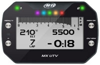 Click for a larger picture of AiM MX UTV Dash Logger