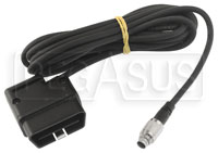 Click for a larger picture of AiM 7-Pin to OBD-II Plug (CAN/K) Cable for Solo2DL, 2.6m