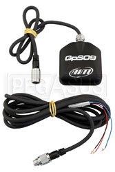 Click for a larger picture of AiM GPS09c Pro Open w/ Open RS232 Harness