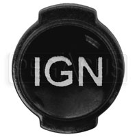 Click for a larger picture of AiM K-Series PDM Keypad Button IGN Ignition