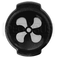 Click for a larger picture of AiM K-Series PDM Keypad Button Fan
