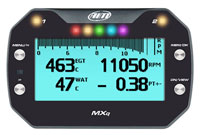 Click for a larger picture of AiM MXQ Compact Dash Logger with CAN/RS232 Harness