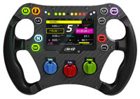 Click for a larger picture of AiM MY26 SW4 270mm Steering Wheel, Shifters & Harness 22 Pin