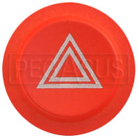 Click for a larger picture of AiM PDM Keypad Button Hazard, Red
