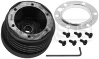 Click for a larger picture of MOMO Steering Wheel Hub Adapter, Honda Civic / CRX 84-87