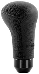 Click for a larger picture of MOMO Anatomico Long Black Leather Shift Knob