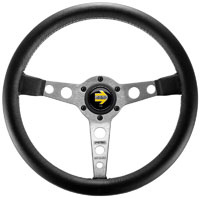 Click for a larger picture of MOMO Prototipo Tuning Steering Wheel, Brushed Spoke, 350mm