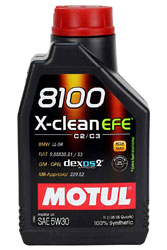 Click for a larger picture of Motul 8100 X-CLEAN EFE Engine Oil