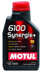 Click for a larger picture of Motul 6100 SYNERGIE+ Technosynthese Engine Oil