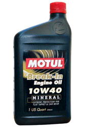 Click for a larger picture of Motul Break-In Oil
