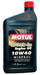 Click for a larger picture of Motul Break-In Oil