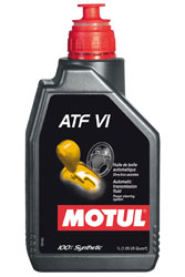 Click for a larger picture of Motul ATF VI Synthetic Automatic Transmission Fluid