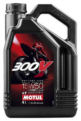 Click for a larger picture of Motul 300V Factory Line Racing Oil