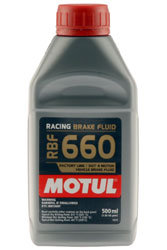 Click for a larger picture of Motul RBF 660 DOT 4 Racing Brake Fluid