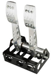 Click for a larger picture of OBP Pro-Race V2 Floor Mount, Cockpit Fit 2-Pedal Box