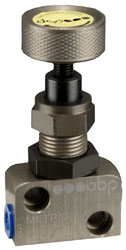 Large photo of OBP Knob Style Proportioning Valve, M10x1.0, Pegasus Part No. OBP-BV01