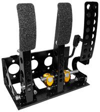 Click for a larger picture of OBP Victory 3-Pedal Box, Floor Mount, no MC