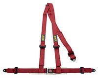 Large photo of OMP Road 3 Harness, 3-point Bolt-In, Pegasus Part No. OMP-DA504-Color