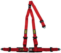 Pegasus Part No. OMP-DA509 - OMP Strada 3 Harness, 3-Point w/Removable Shoulder Harness Click for a larger picture of OMP Strada 3 Harness, 3-Point w/Removable Shoulder Harness
