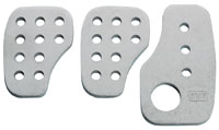 Click for a larger picture of OMP Pedal Pad Set, F1 Style, Smooth