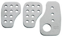 Large photo of OMP Pedal Pad Set, F1 Style, Smooth, Pegasus Part No. OMP-OA1030