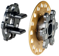 Click for a larger picture of OMP Quick Release Steering Hub, Bolt-On w/ 11-pin Connector