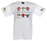 Click for a larger picture of OMP "Number 1 Race Suits" T-Shirt