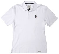 Click for a larger picture of OMP Racing Spirit Polo Shirt, Driver Icon, White