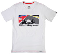 Click for a larger picture of OMP Racing Spirit Crew Neck T-Shirt, Turn Design