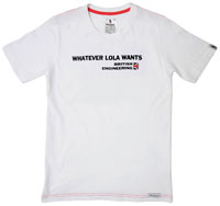 Click for a larger picture of OMP Racing Spirit T-Shirt, Whatever Lola Wants Design