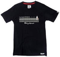 Click for a larger picture of OMP Racing Spirit Crew Neck T-Shirt, Carbon Design