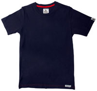 Click for a larger picture of OMP Racing Spirit Crew Neck T-Shirt, Navy Blue