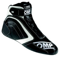 Large photo of OMP One Evo Driving Shoe, FIA Approved, size 48 only, Pegasus Part No. OMP005-Size-Color