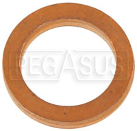 Click for a larger picture of 10mm Copper Crush Washer, each