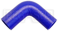 Large photo of Blue Silicone Hose, 1 3/4 x 2