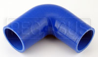 Large photo of Blue Silicone Hose, 2 1/4x2