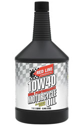 Click for a larger picture of Red Line Synthetic Motorcycle Oil