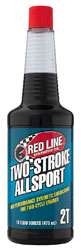 Click for a larger picture of Red Line Synthetic 2-Stroke All Sport Oil