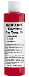 Large photo of Red Line Air Tool Oil, Pegasus Part No. RL013-Quantity