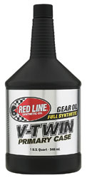 Click for a larger picture of Red Line V-Twin Primary Case Oil