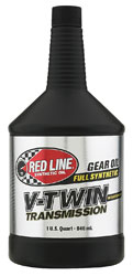 Click for a larger picture of Red Line V-Twin Transmission Oil with Shockproof