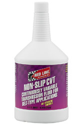 Click for a larger picture of Red Line Non-Slip CVT Automatic Transmission Fluid
