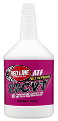 Pegasus Part No. RL022 - Red Line Non-Slip CVT Automatic Transmission Fluid Click for a larger picture of Red Line Non-Slip CVT Automatic Transmission Fluid
