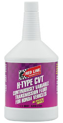 Click for a larger picture of Red Line H-Type CVT Automatic Transmission Fluid