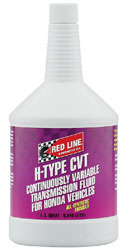 Large photo of Red Line H-Type CVT Automatic Transmission Fluid, Pegasus Part No. RL023-Quantity