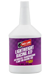 Click for a larger picture of Red Line Synthetic Lightweight Racing ATF