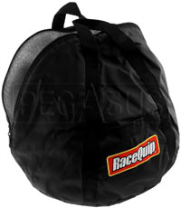 Click for a larger picture of RaceQuip Fleece-Lined Helmet Bag, Black