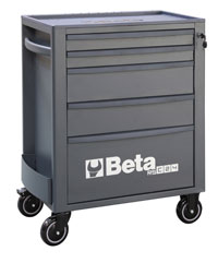 Click for a larger picture of Beta RSC24/5-G Roller Tool Cabinet, Grey - Ships Truck