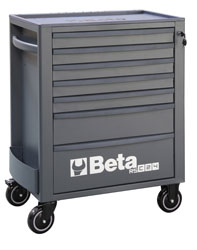 Click for a larger picture of Beta RSC24/7-G Roller Tool Cabinet, Grey - Ships Truck
